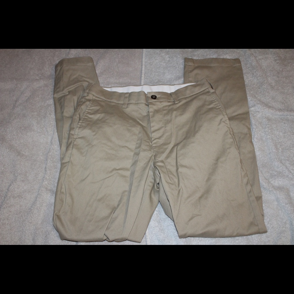 George Mens Khaki Dress Pants